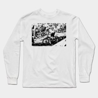 mtb downhill Long Sleeve T-Shirt